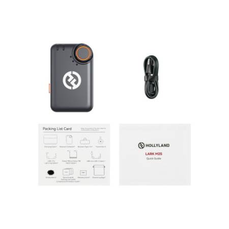 Hollyland LARK M2S Camera Receiver - zawartość zestawu